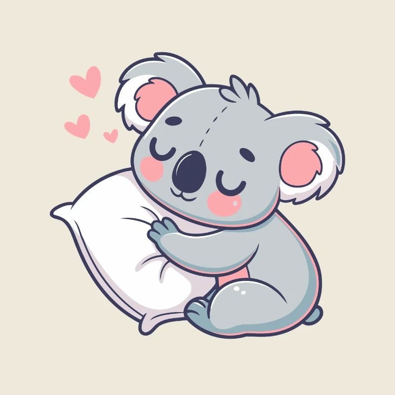 Koala Câlin Coeur Doux