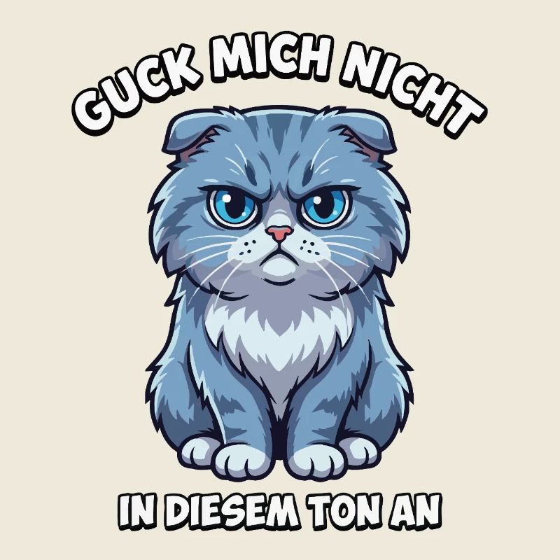 Don't Look At Me Like That – Cartoon Cat