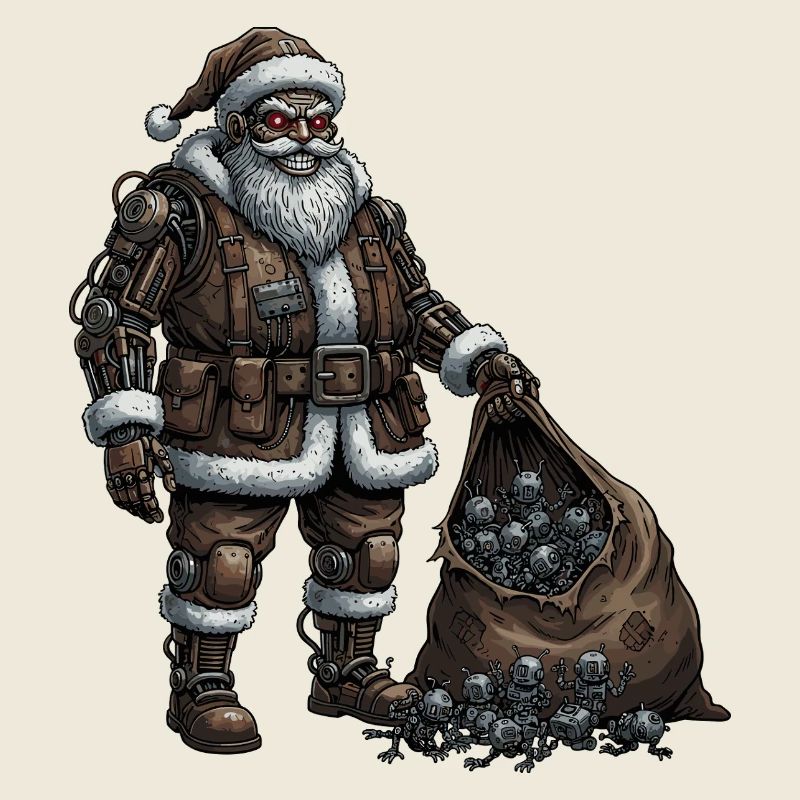 Cyborg Santa Claus