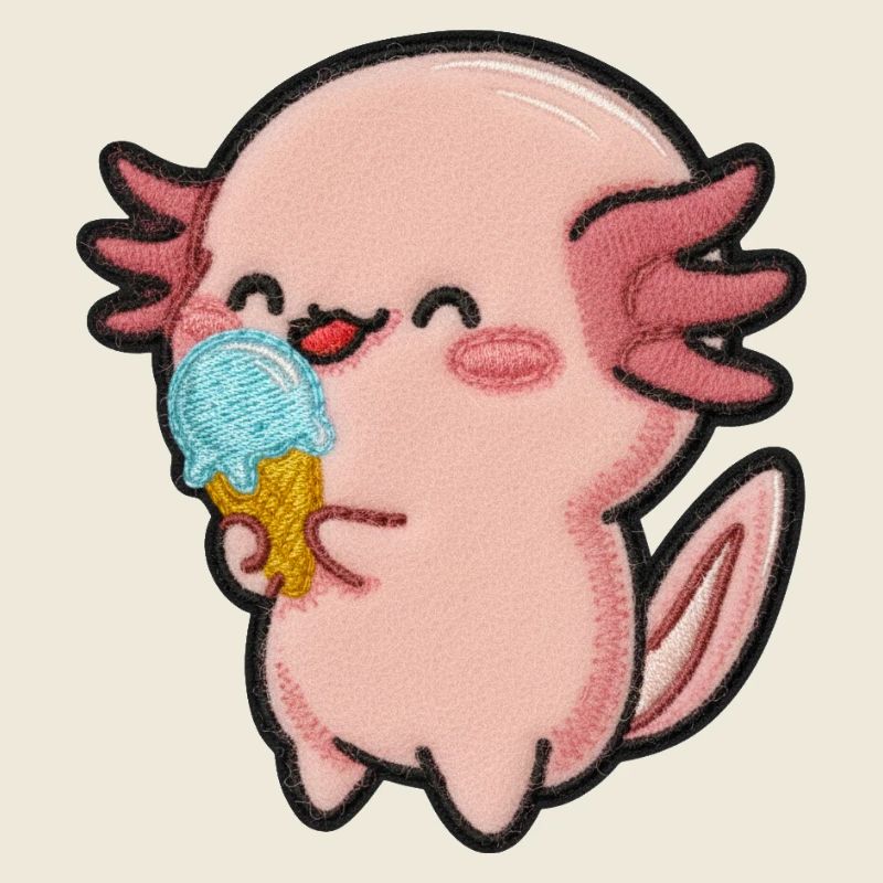 Petite glace Axolotl Fun