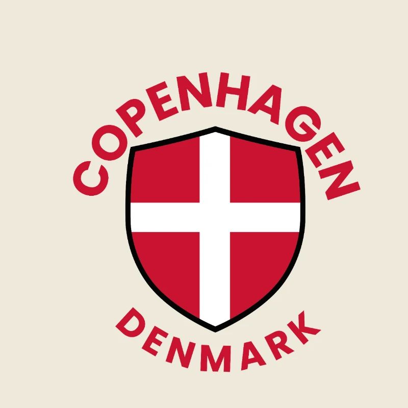Danish Shield Copenhagen Badge