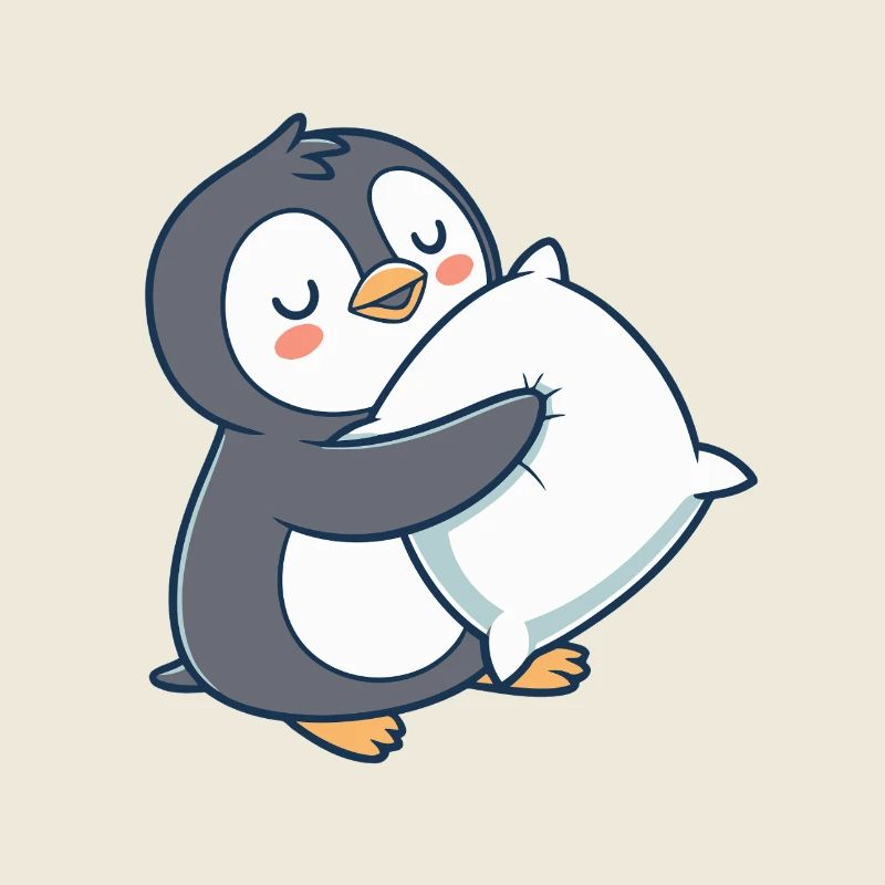 Pingouin Câlin Pastel