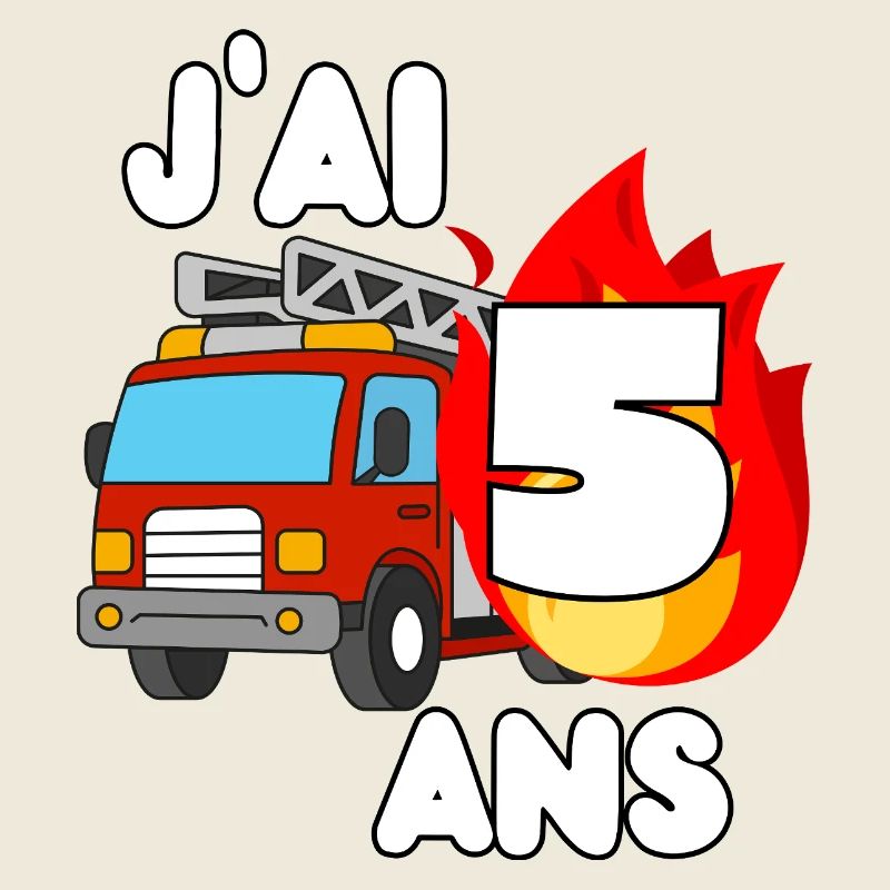 Ich bin ein 5-jähriger Feuerwehrwagen-Spaß