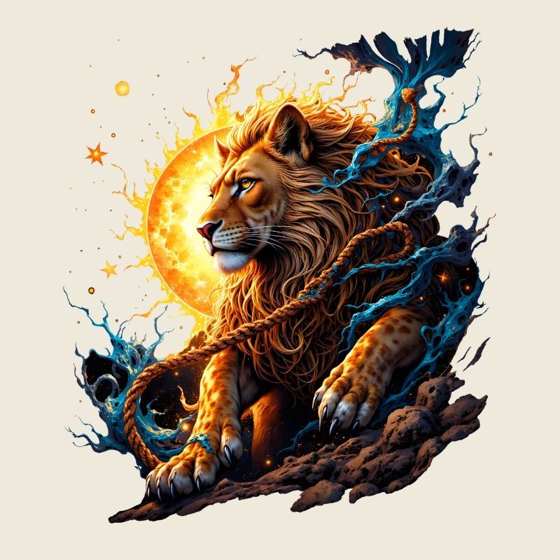 Elementartiger: Feuer und Mond