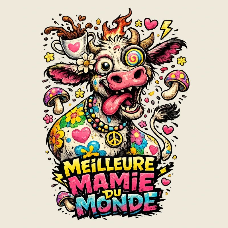 Beste bunte Oma der Welt