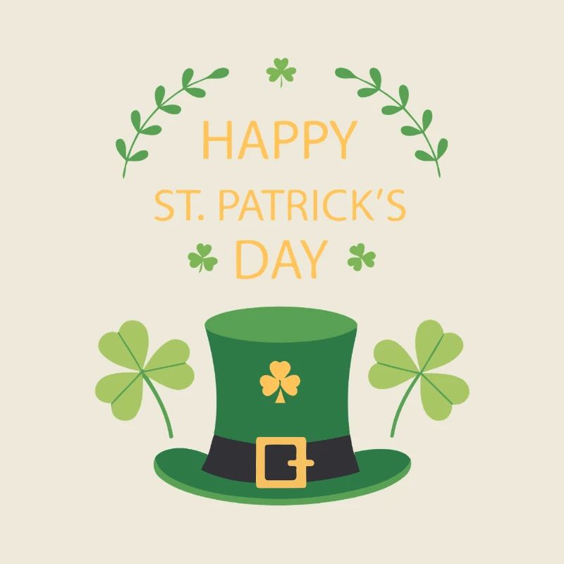 Chapeau Vert Saint Patrick
