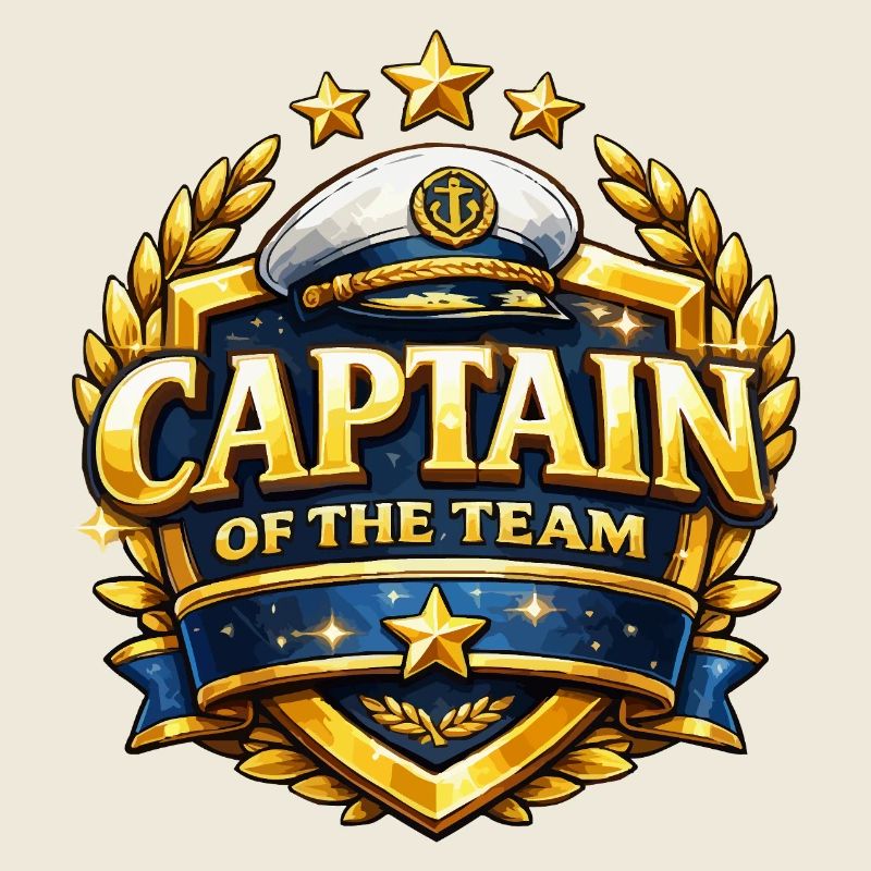 Kapitän der Team Abzeichen