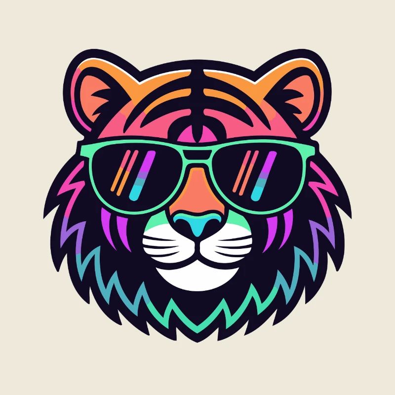Tiger Neon Sunglasses