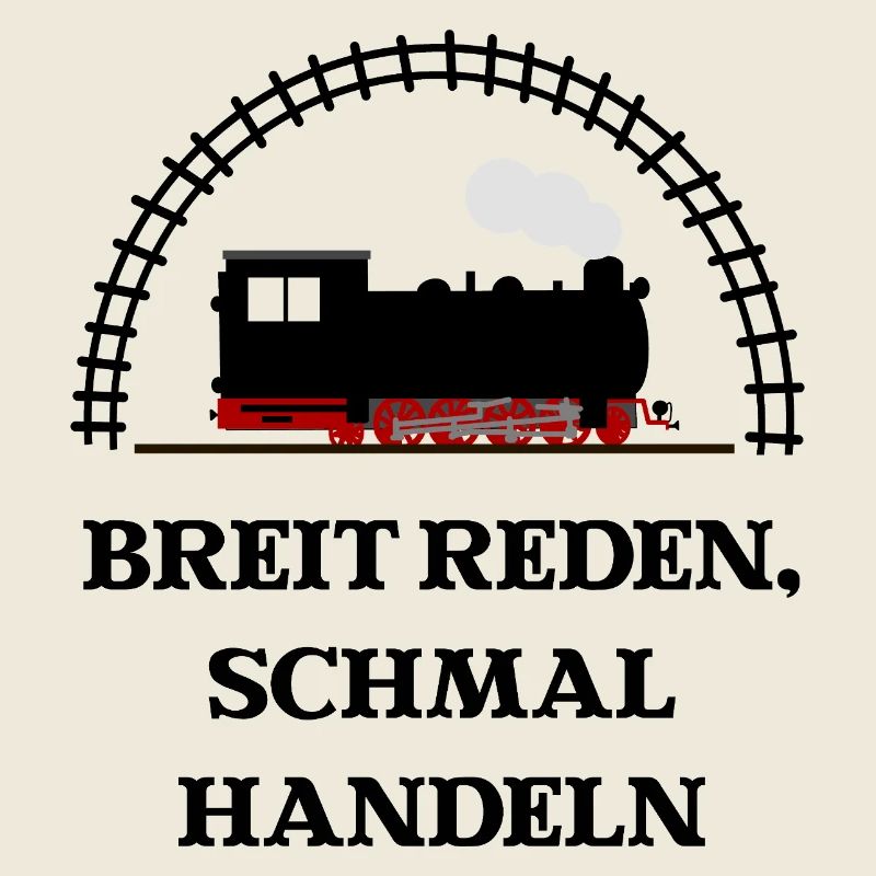 Breit reden schmal handeln Schmalspur Eisenbahn