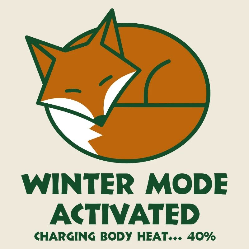 Renard d’hiver activé