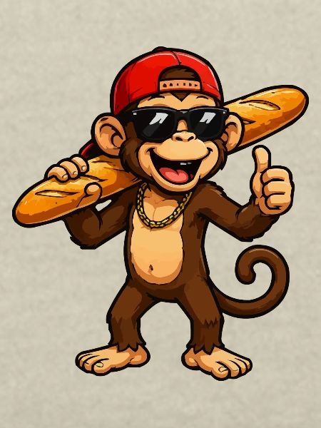 affe-baguette-cool
