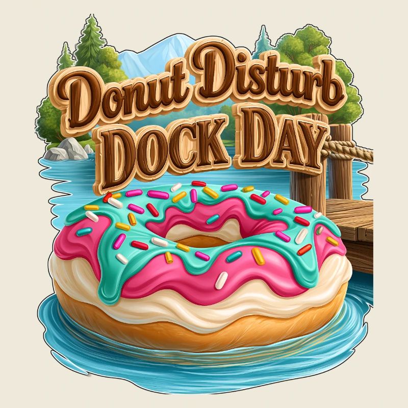Donut Disturb Dock Day