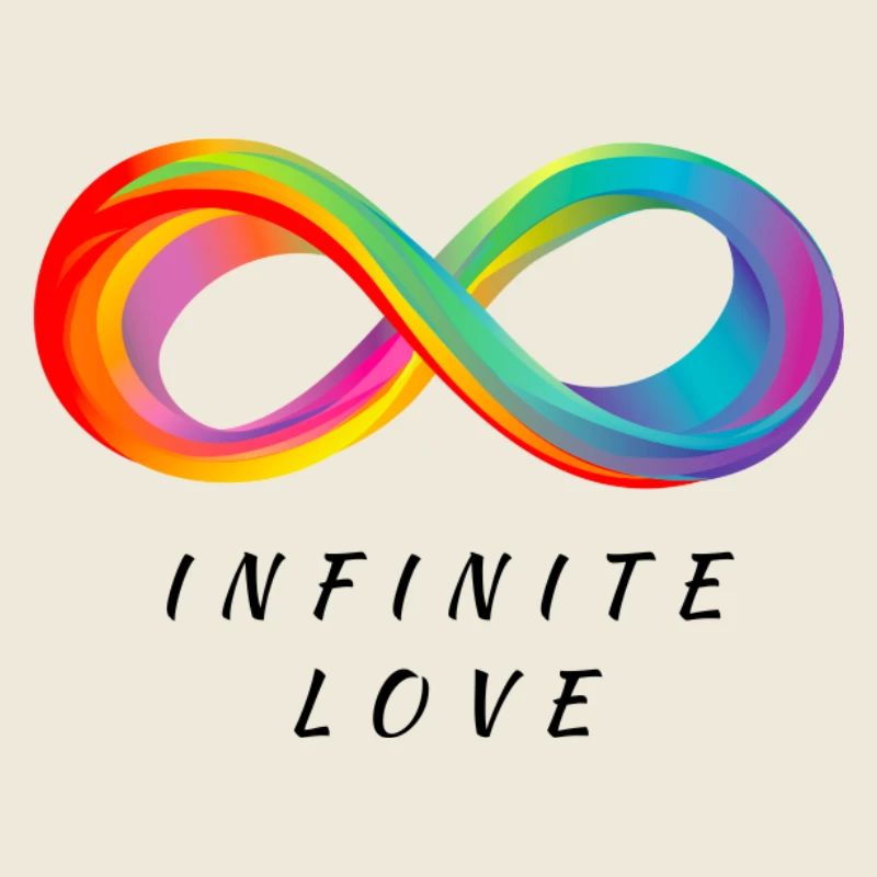 Infinite Love - Buntes Unendlichkeitszeichen