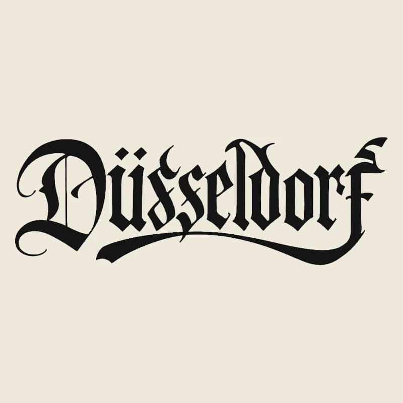 Logo gothique de Duiseldorf