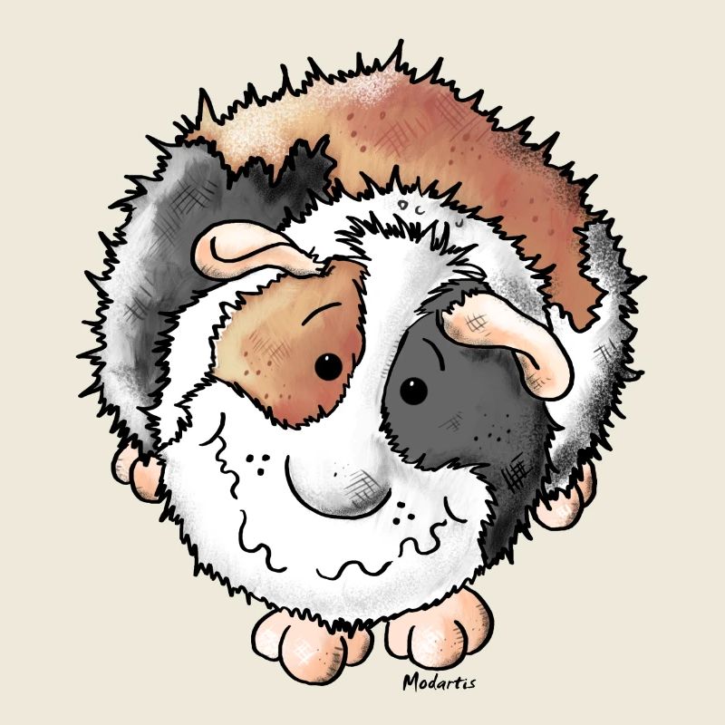 Drolliges Meerschwein