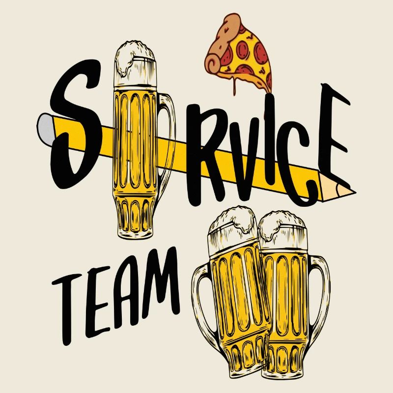 Service Team Bier