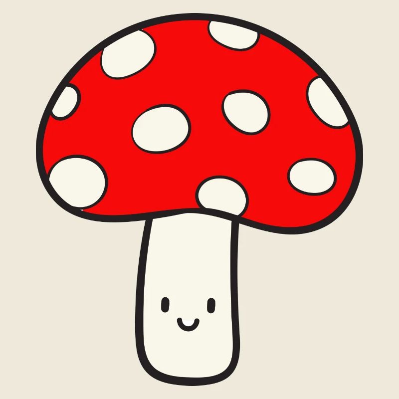 Champignon Mouche agaric Lucky Mushroom