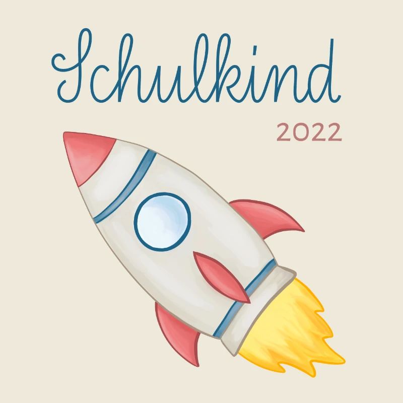 Schulkind 2022 Rakete