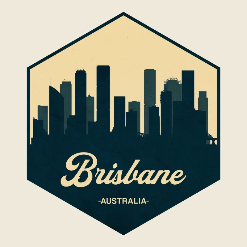 Emblème de Brisbane Skyline