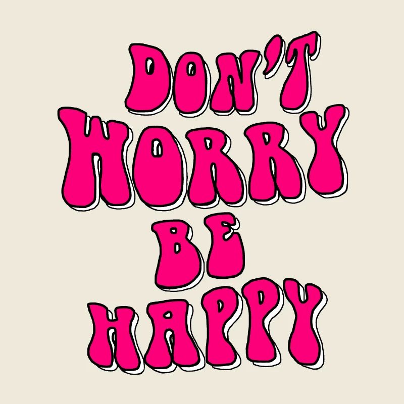 Don't worry, be happy in pink #