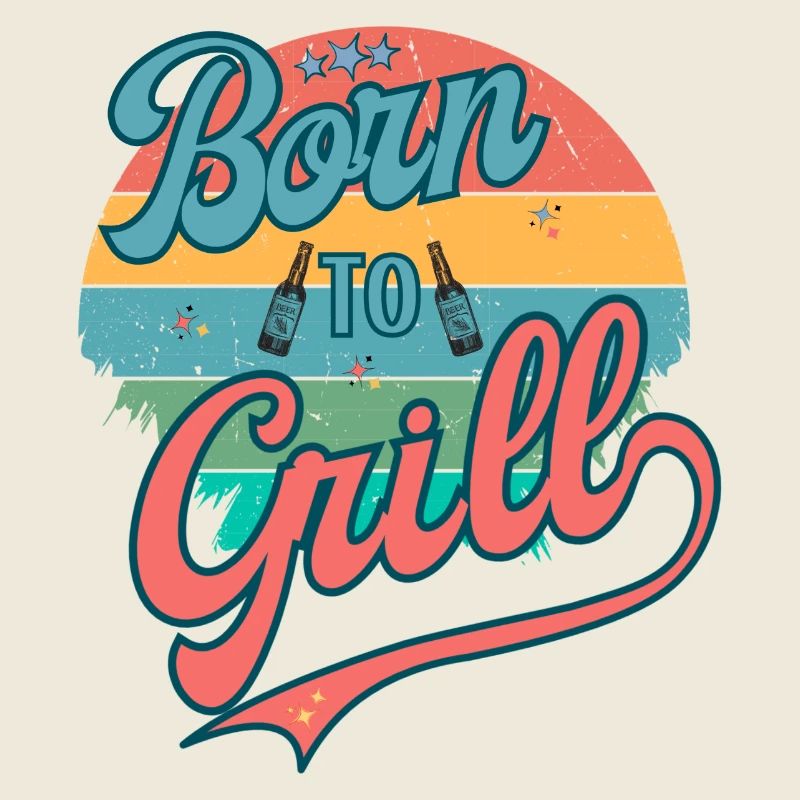 Born to Grill Retro