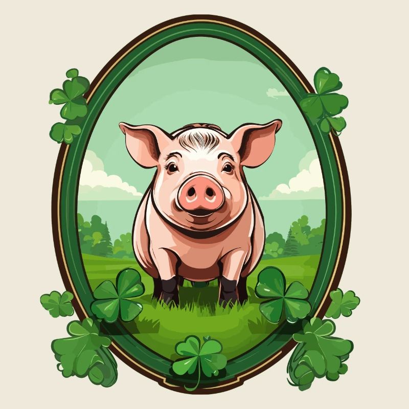Cochon chanceux