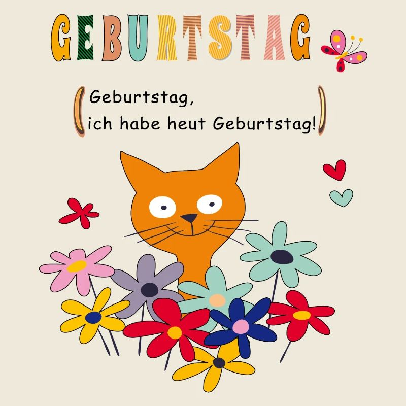 Geburtstag, Happy Birthday