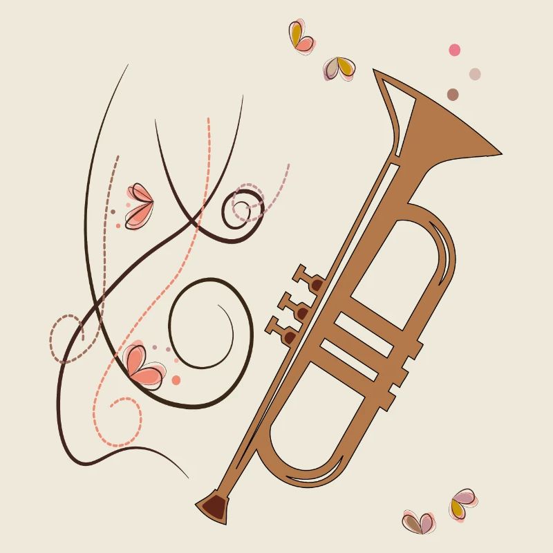 Trompete Musikinstrument