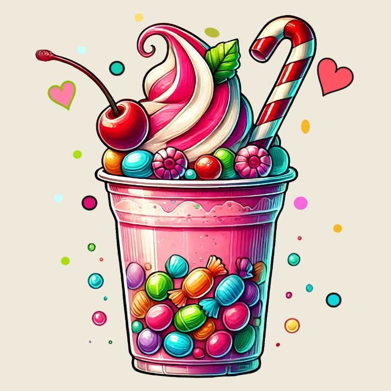Pleasure for the Senses: Candy Milkshake Mug