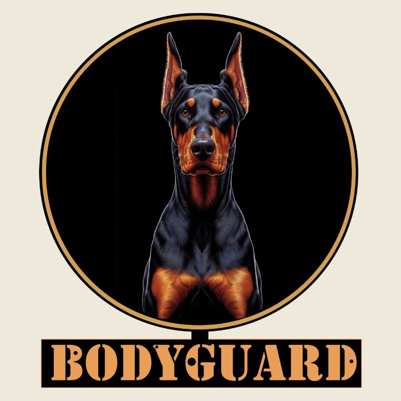 Garde du corps Doberman Circle