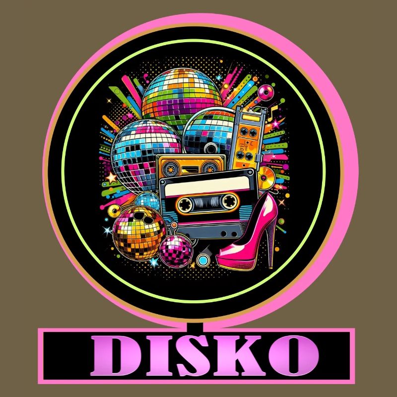 Disco Retro Cassette Neon Gloss