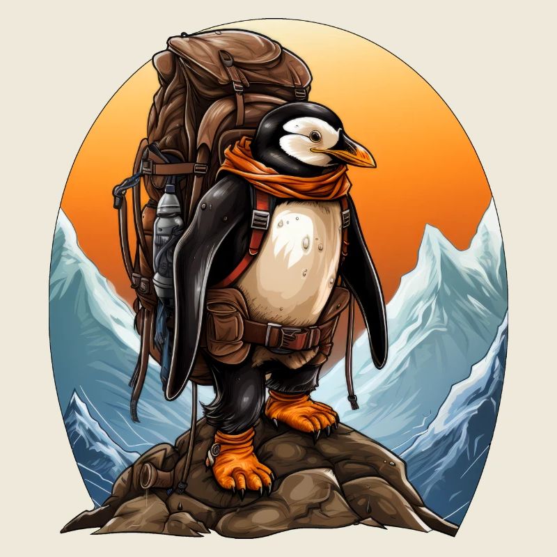 Pingouin Alpiniste / Pingouins de randonnée