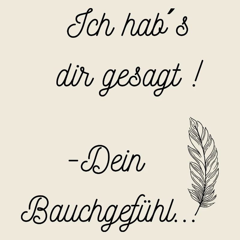 Bauchgefühl