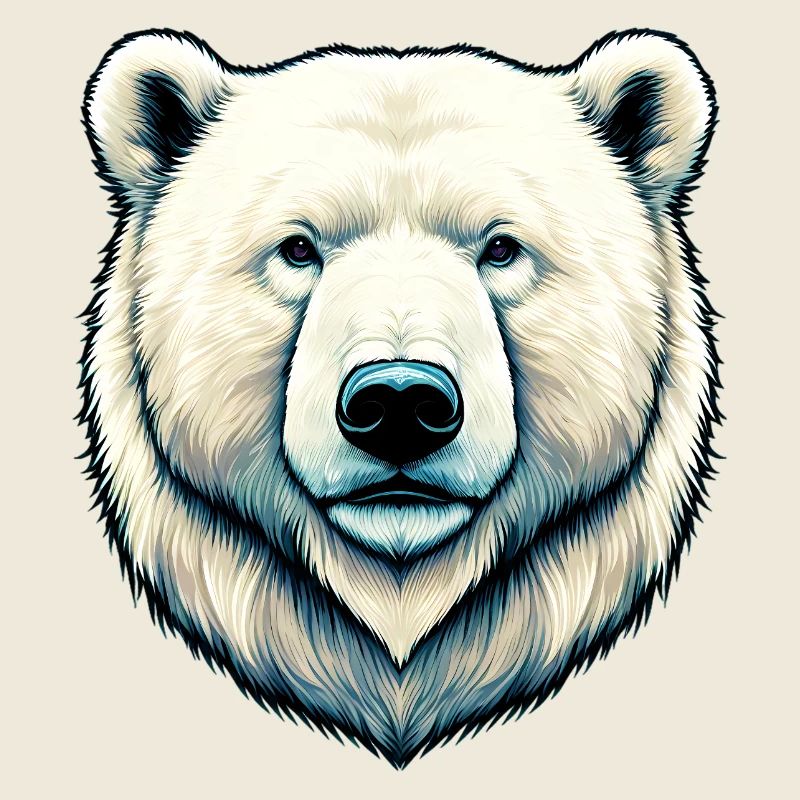 Ours polaire blanc
