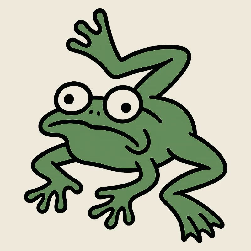 Derpy Frog leg