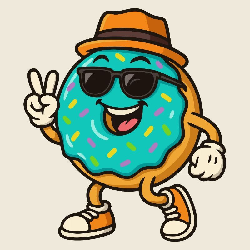 Smiling Donut