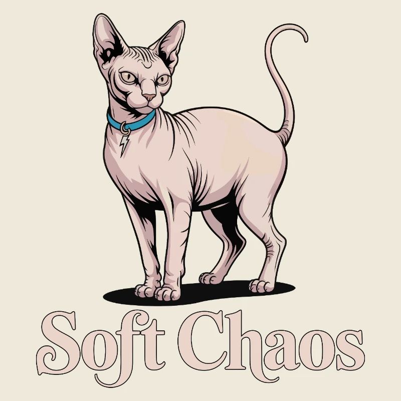 Chat Sphynx Soft Chaos