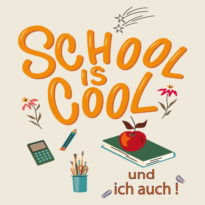 Schule ist Cool  Schulkind