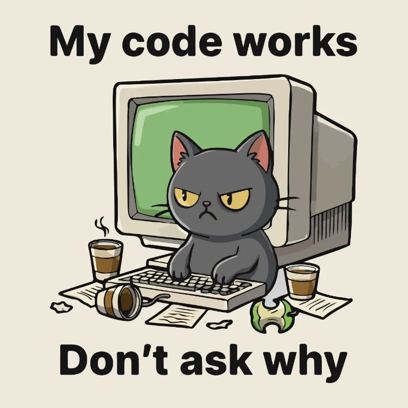 Mon code fonctionne Ne demandez pas pourquoi