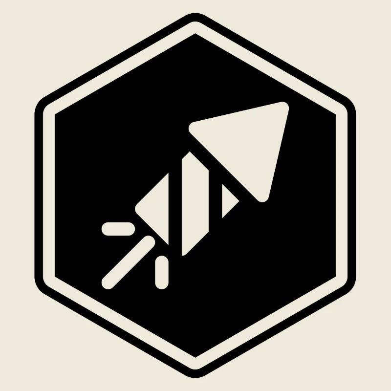 Abstract Geometric Line Art Design