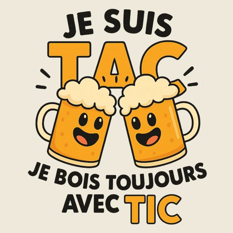 I'm Tac, I Always Drink With Tic