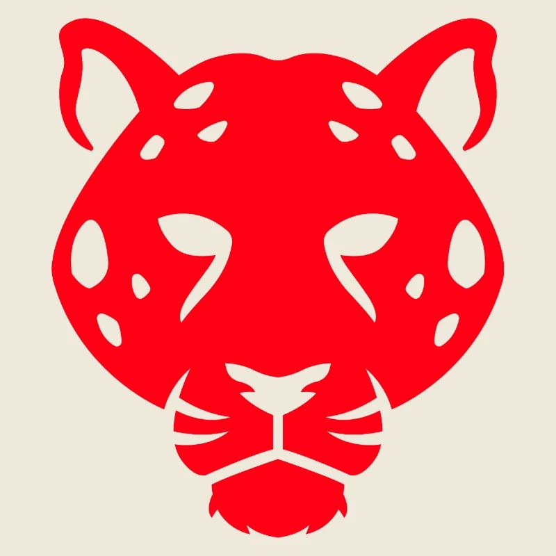Panther Head Digital Art