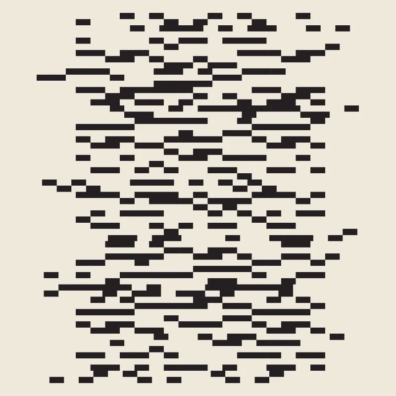 Glitch Stripe Nuit Abstraite