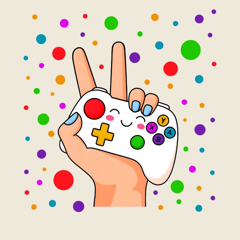 Peace-Zeichen-Controller Pop