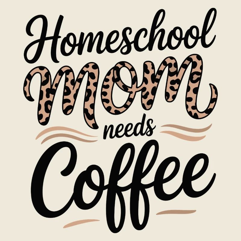 Maman École À La Maison Adore Le Café
