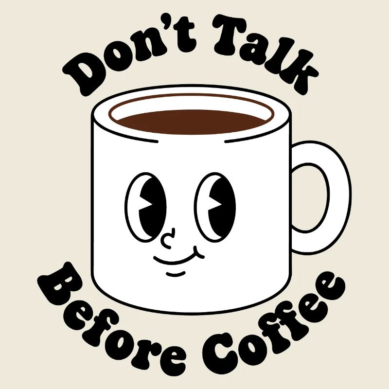 Mug à café kawaii visage