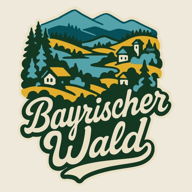 Bayerischer Wald Landschaft