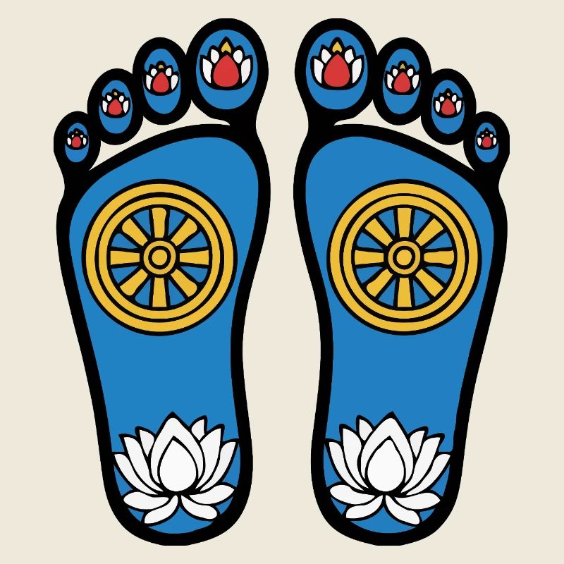 Pieds de Bouddha