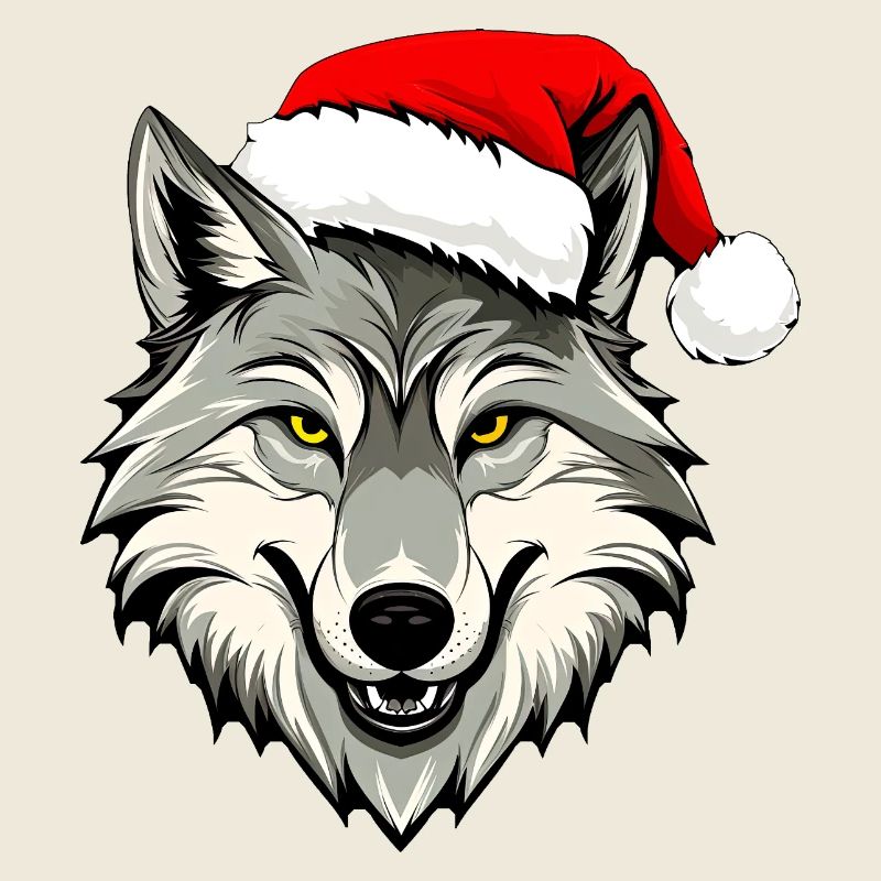 Christmas Wolf