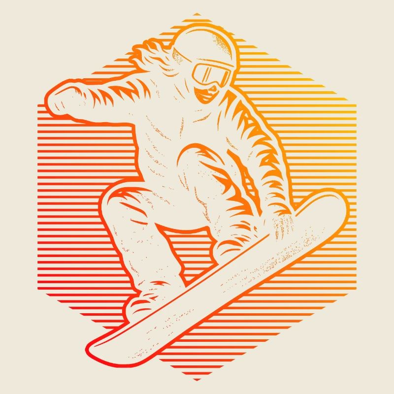 Snowboard Fans aufgepasst schlichtes Statement